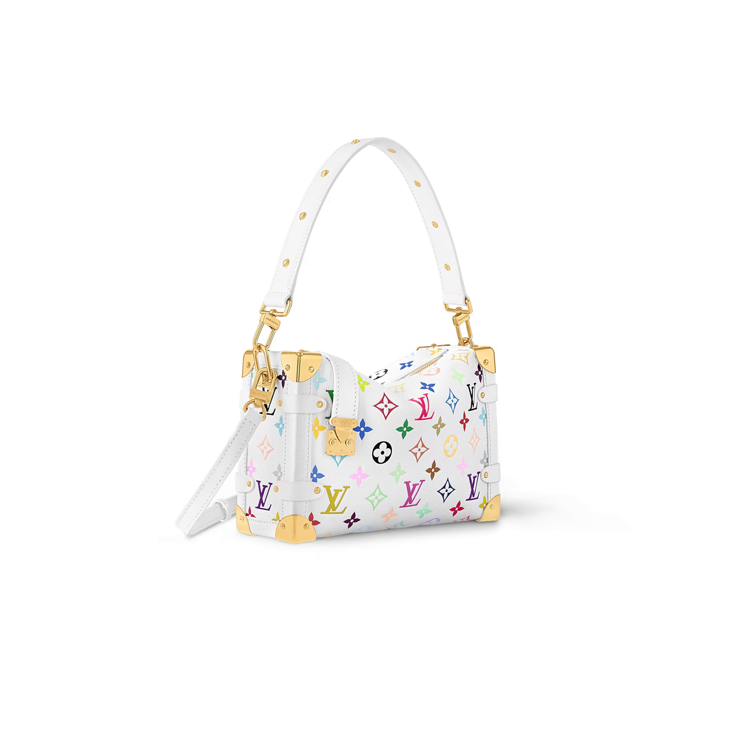 LOUIS VUITTON MASTER MURAKAMI LV X TM SIDE TRUNK MM M14046 (24*16*8cm)